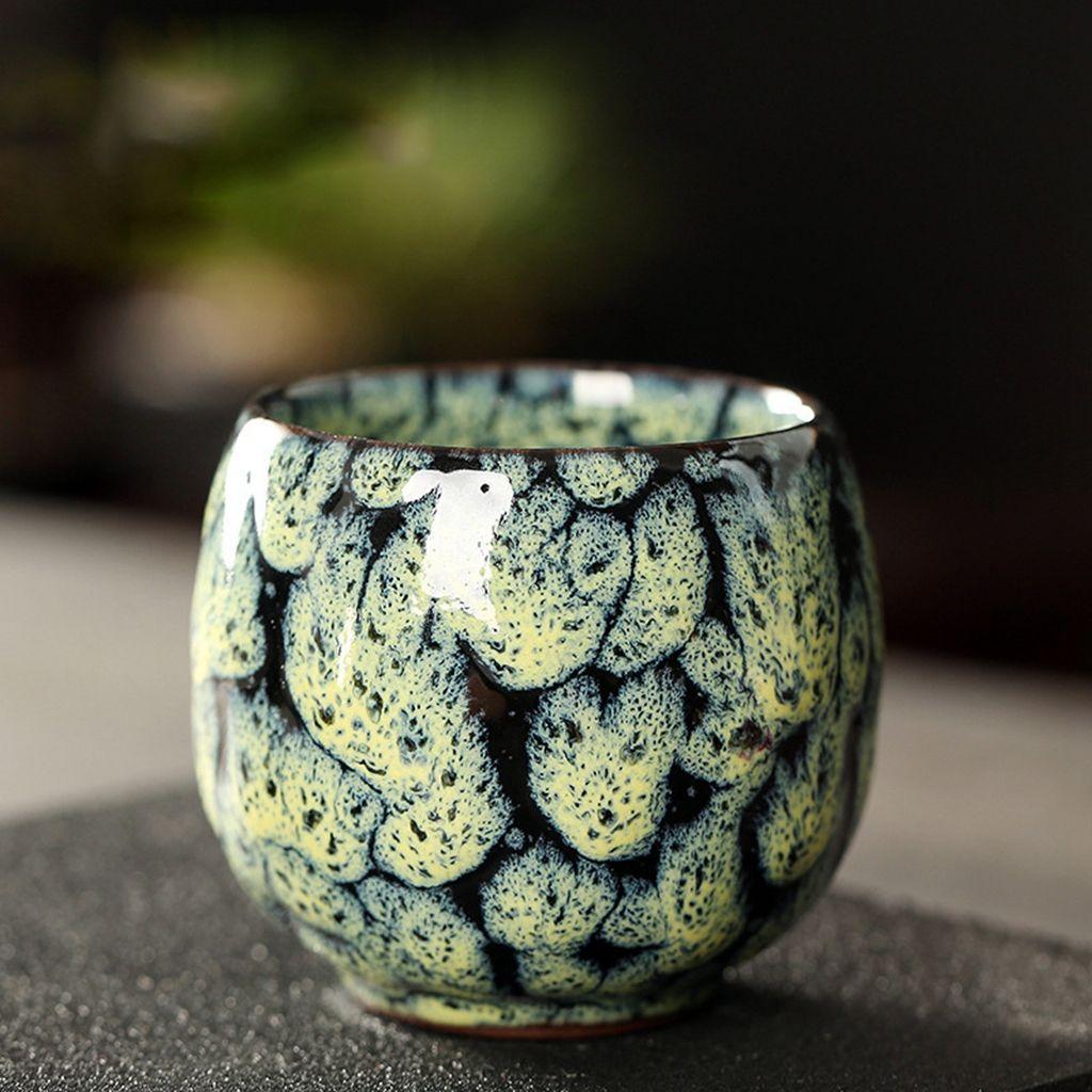 Цветные милые мини-фарфоровые керамические изделия в китайском стиле, столовые принадлежности, чайная чашка, посуда для напитков, чашки кунг-фу