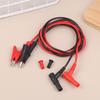 20A 90CM Alligator Clip To Banana Plug Test Cable Lead Connector Dual Probe 4mm Crocodile Clip For Multimeter Measure Tool