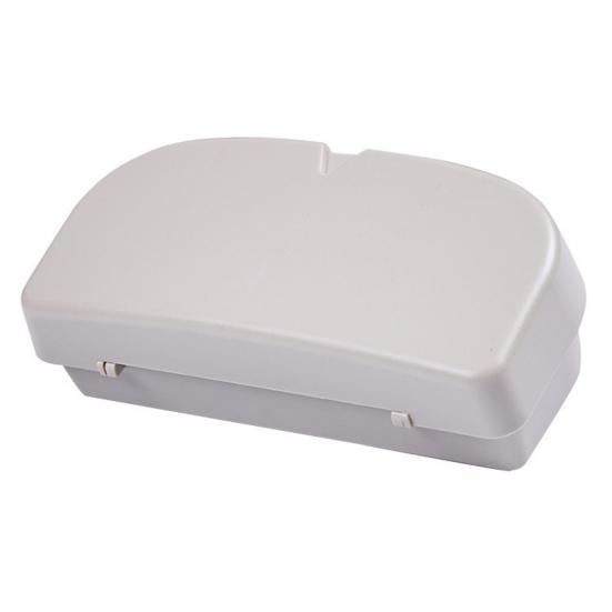 Держатель для очков с длительным сроком службы. Легко устанавливается. Отличный прочный солнцезащитный козырек. Внутренний аксессуар. Защитная коробка.