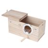 Wooden Durable Birds Nest Box Cockatiels Bird Breeding Box House Decoration