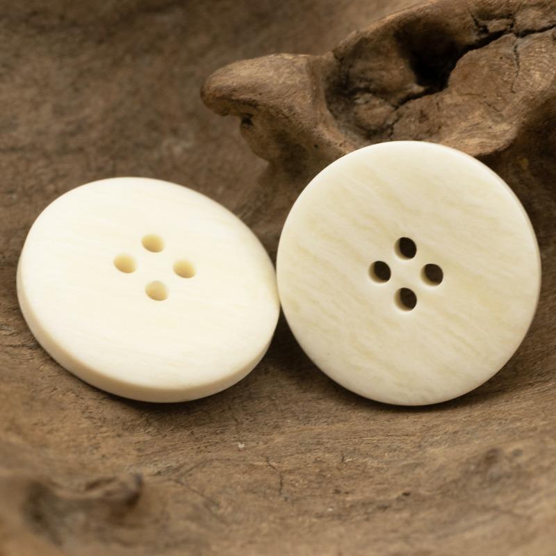 10 шт. 4-отверстия из смолы, кнопки 15/20/25 мм, бежевые круглые кнопки, гладкие смолы, высококачественные, прочные кнопки
