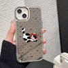 Printed Makeup Mirror Phone Case For IPhone 17 16 15 14 13 12 11 Pro Max 16E 17E Plus Bumper Shockproof Hard Coque Cover