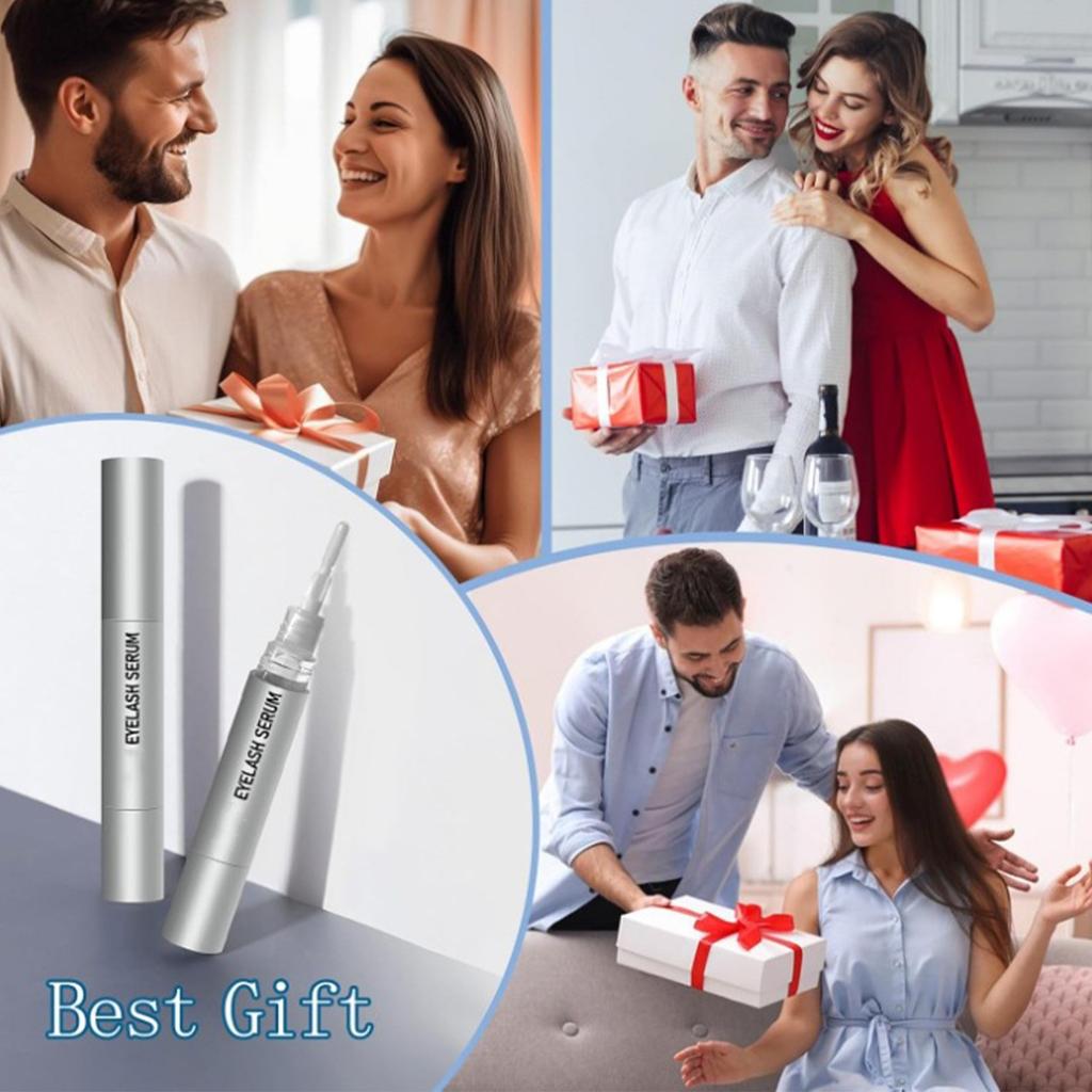 Сыворотка для ресниц, сыворотка для ресниц, сыворотка для роста ресниц, для густоты и здоровья ресниц - для наращенных ресниц и бровей 3 мл