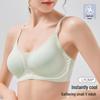 Soft Support Seamless Bra for Young Women - Wire-Free, Light Color, Thin Cup