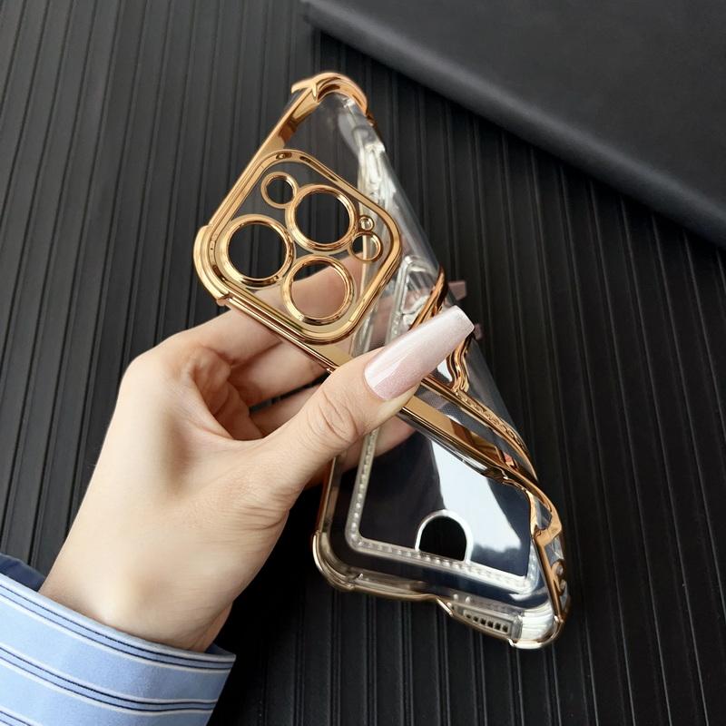 Для iPhone 16 Pro Max 16E 15 Pro 14 13 12 11 чехол для телефона мягкий силиконовый противоударный слот для карт покрытие прозрачный бампер чехол