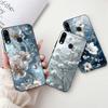 Luxury Matte Silicone Soft Case For ASUS ZENFONE 5 8 3 ZE620KL ZE520KL ZB602KL ZB601KL ZS590KL Capa Flower Loving Heart Funda