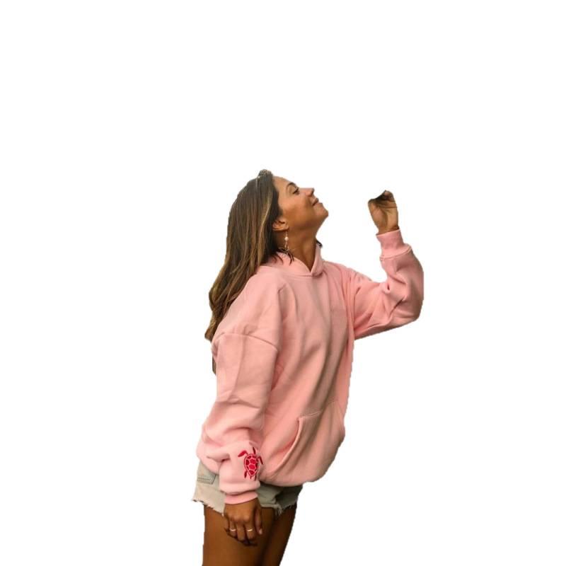 European American Fashion Casual Plus Size Women's Hooded Sweatshirt