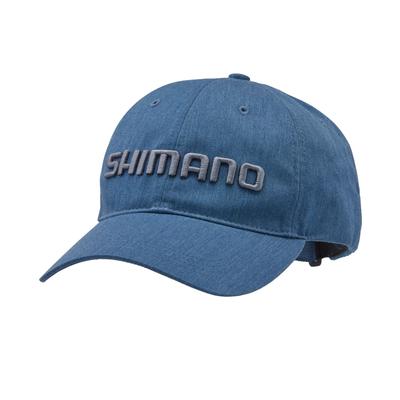 SHIMANO Кепка Твил Микс М CA-007V, Синяя,