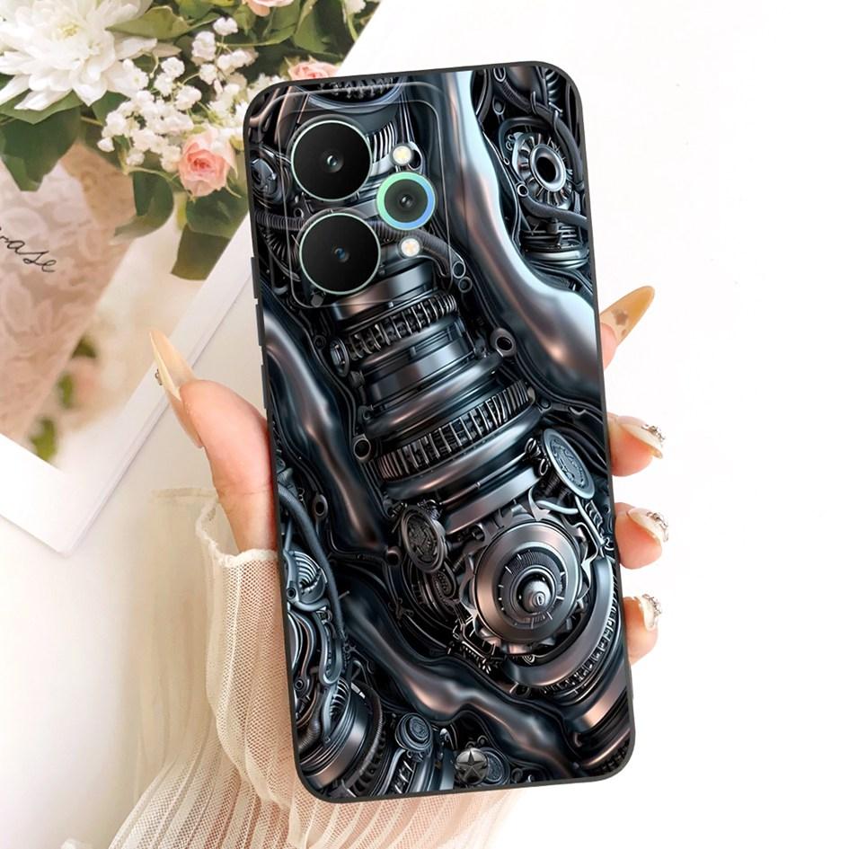 Чехол для Realme 15 Pro 5G Ударопрочный ТПУ Чехол Популярный Ромашка Мягкий Силикон Чехол для Телефона Для Realme 15 Чехол Realme 15T 15Pro Чехол-кармашек