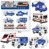 Large Collection Hanging Board Toy One Board Children'S Inertia Set Simulation Excavator Hoist Fire Truck