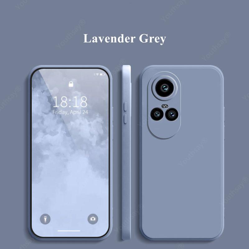 Жидкий силиконовый чехол для OPPO Reno 10 5G чехол Reno 10 Pro чехол Funda Coque мягкий бампер для телефона TPU для Reno 10
