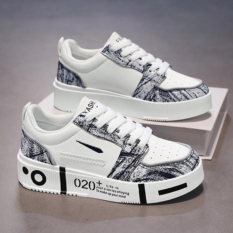 Модные кеды в корейском стиле для мальчиков, весна/осень 2024, для подростков