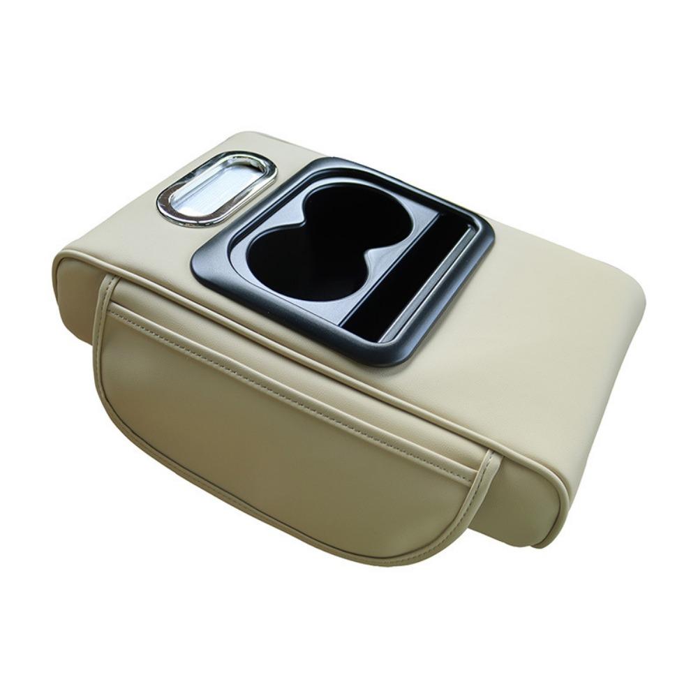 with Cup Holder Armrest Heightening Pad Elbow Support Car Console Console Pillow Auto Interior