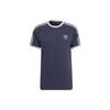Originals Trefoil Logo Home Short Sleeve T-Shirt Men Tops Blue Purple HE9545