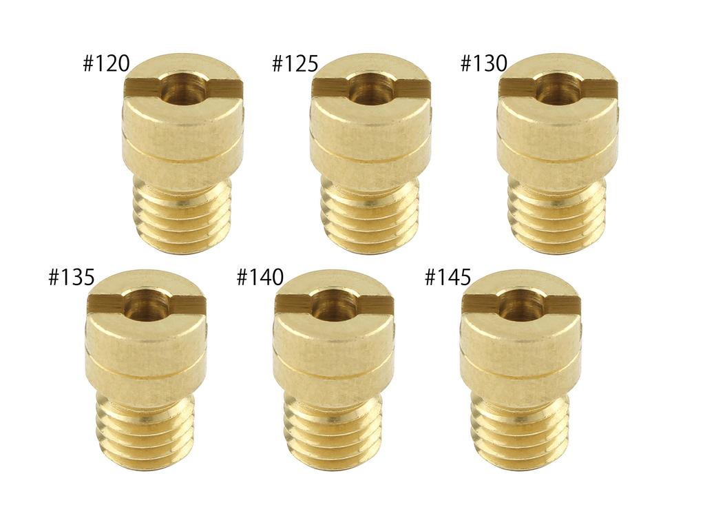 POSH 731001-10 Motorcycle Goods Main Jet Set 6 Oversize Main Jet Set Mikuni (Round and Small) (6X9)