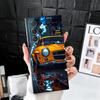 Винтажный Автомобиль Ретро Ностальгия Мягкий Чехол для Телефона для Samsung Galaxy S26 S25 Edge S24 Ultra S23 Plus S22 S21 FE S20 Черный Чехол Задняя Панель S