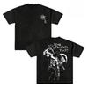 2026 Summer Hot Sale New Who Decided That_ Warrior Print T Shirt Unisex Casual Harajuku Hip Hop T-shirt Print Crew Neck Casual T Shirt