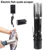 Fishing Clean Easy Fish Stripper беспроводной зарядный адаптер 120 Вт очиститель инструмент водонепроницаемый электрический скребок для рыбы нож для морепродуктов