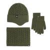 XiHong Winter Unisex 3-Piece Knit Warm Set