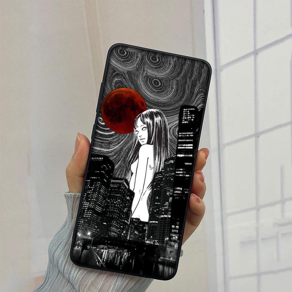 Tomie Junji Ito Collections Cover Phone Case for Xiaomi Redmi Note 9 8 11 Pro 4G 5G 9S 11S 9A 9C NFC 9T 8A Funda Soft Casing