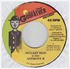 7inch Record ANTHONY B / CONRAD CRYSTAL - No Lazy Man / Ebony Eye NONE Prince Oret God 2001 Jamaica Reggae, Ska & Dub Used
