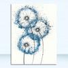 Art Watercolor Canvas Pictures For Living Room Bedroom Decor Unframed Nordic Abstract Minimalist Blue Dandelion Posters