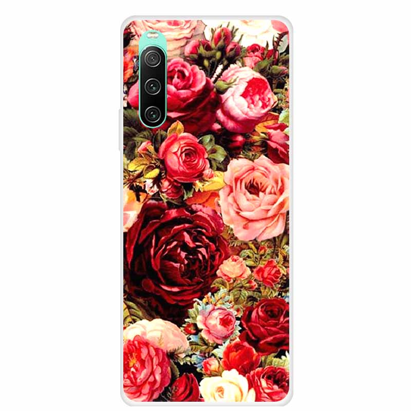 Чехол для Sony xperia 10 IV 1 IV 10 iV Прозрачный Модный Мягкий Силиконовый Задний Чехол из ТПУ для Sony Xperia 10 1 5 III Чехол-Ракушка Кот
