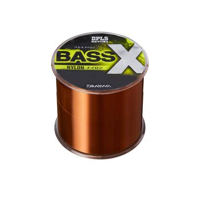 Daiwa Леска BASS-X нейлоновая, 12lb., 300м, ассамский коричневый