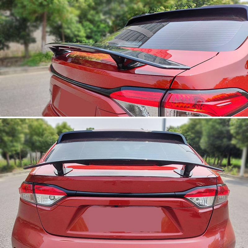 Универсальный задний спойлер-антикрыло в JDM GT стиле, спойлер на багажник, дефлектор воздуха, накладка на бампер, декоративный элемент для 99% седанов, аксессуары для тюнинга