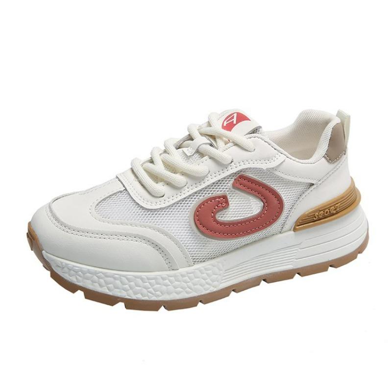 Тенденции новые женские кроссовки туфли на платформе сетчатые повседневные туфли в стиле пэчворк женская обувь на открытом воздухе вулканизированная обувь Zapatillas Mujer