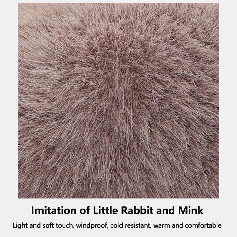 Мягкие наушники Теплые ветроустойчивые антифризовые защитные наушники Удобные мягкие плюшевые наушники Декоративные наушники