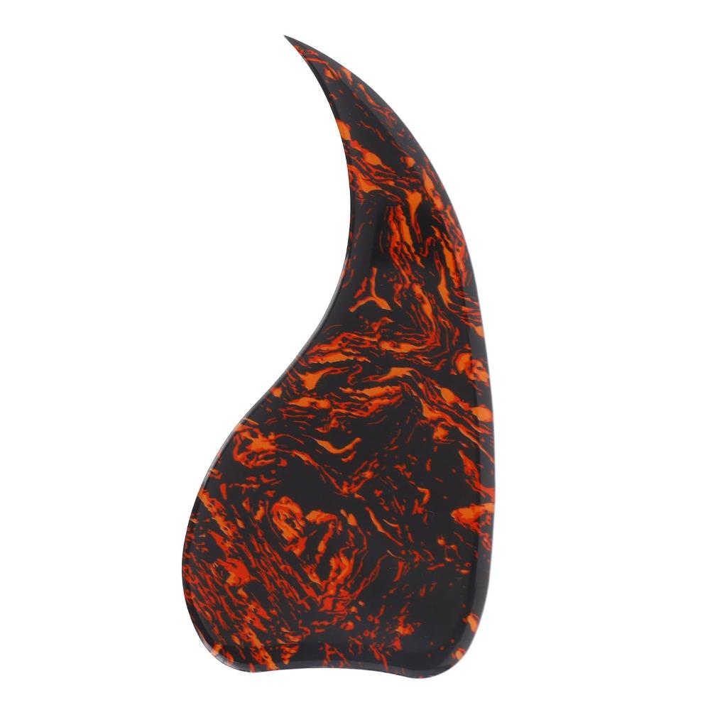 Celluloid+Plastic Acoustic Guitar Pickguard Water Drop Shape Guitar Accessories  For Guitarist
