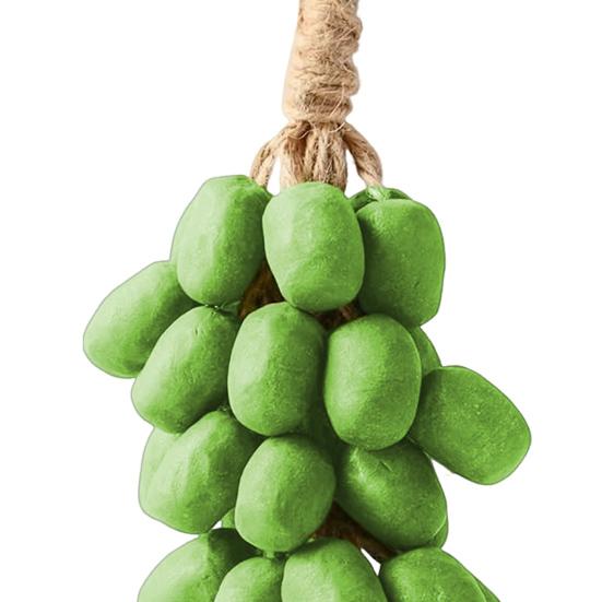 Handmade Grape Cluster Soap Botanical Cleansing Soap Bar Gentle Nourishing Grape Seeds Oil Soap with Hanging Rope