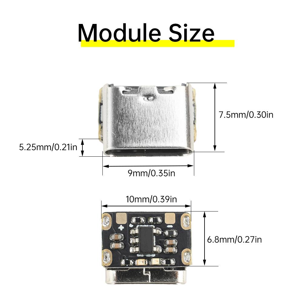 DC4.2V Mini Lithium Battery Charging Board Module Constant Current/Constant Voltage Charging Power Board Protection Type-C Input