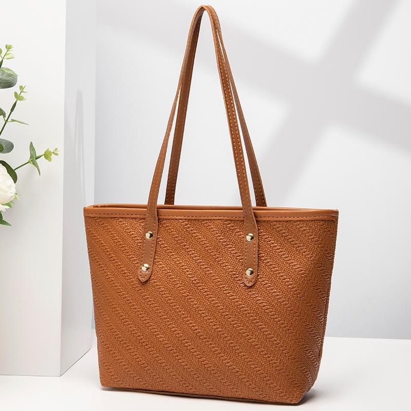 New Handbag Shoulder Bag Commuter Tote Bag Fashion Simple Handbag Tote Bag One Piece