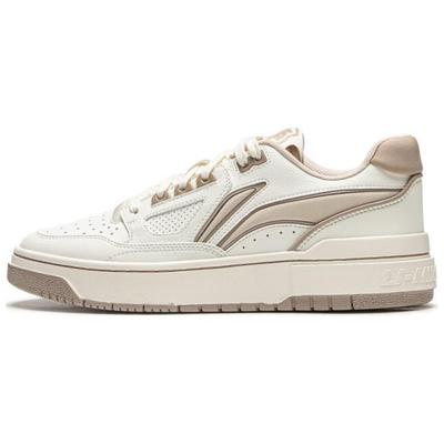 Li Ning Fan Wu New Star удобные модные нескользящие износостойкие низкие кроссовки для скейтбординга унисекс кроссовки белые бежевые ABCU025-1