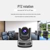 Runpu RP-HDX90A 4K PTZ Video Conference Camera (CN version)