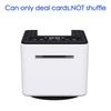 Автоматическая машина для раздачи карт с вращением на 360° 4000 мАч Перезаряжаемый электрический диспенсер для покерных карт Раздатчик игральных карт для вечеринки