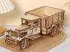 Hallisun 3D Деревянный Грузовик Машина Дерево DIY Сборка Механический Грузовик Сборка Миниатюрная Деревянная Машина Подарок на День Рождения для Женщин и Всех Возрастов 246 Деталей Пазл, 3D