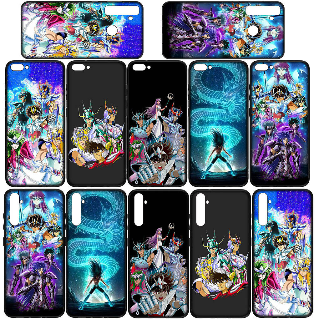 Phone Case for Samsung Galaxy S25 S23 S22 S24 Ultra FE A05 A06 A15 A16 A36 A37 A35 A54 A55 A56 A57 A25 A26 A53 A17 Silicone Saints Anime Seiyas Cover