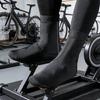 1 пара чехлов на велотуфли для ночной езды, водонепроницаемый дизайн, эластичная манжета, удобное надевание/снятие, светоотражающие элементы для безопасности в ночное время