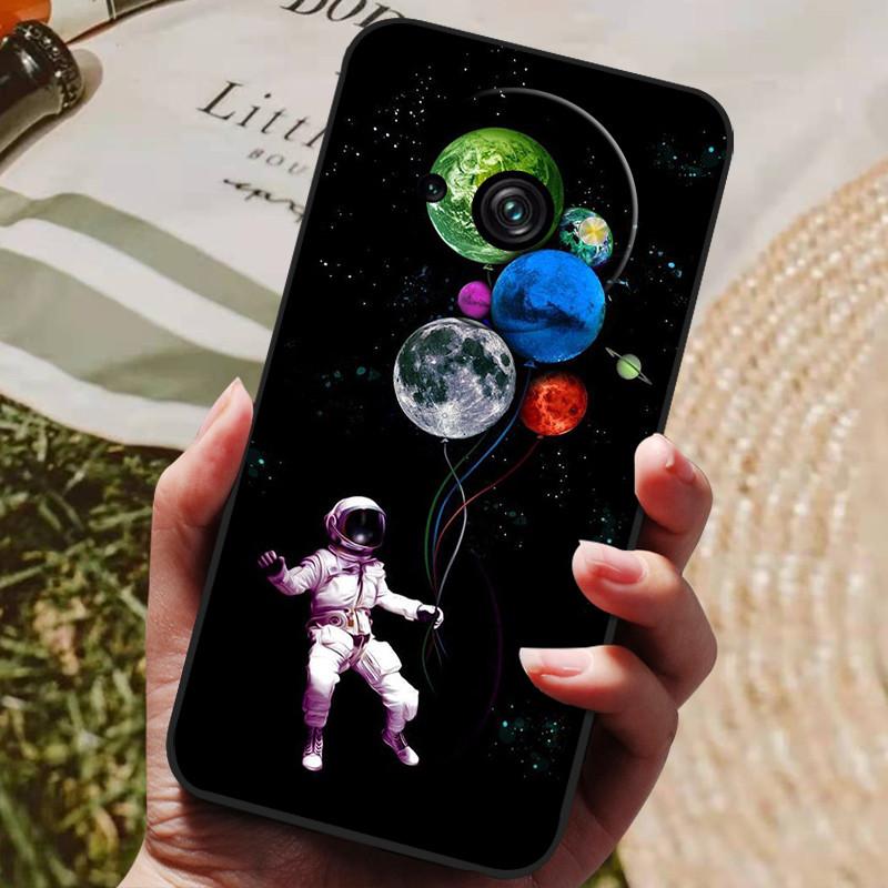 Чехлы для Oukitel C59 Pro Мягкий чехол Милый принт с кошкой Силиконовый чехол для Oukitel C59 Pro Чехол Oukitel C59Pro Полностью защитный Funda