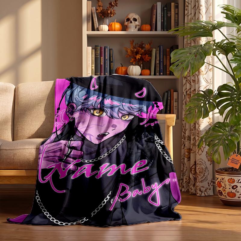 baby saja Custom Flannel Blankets Soft Warm Cozy Throws for Home Decor Holiday Gifts