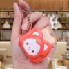 Novelty Toaster Keychain Realistic Sound Effect Plastic Simulation Model Multipurpose Decorative Accessory