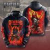 Новая Толстовка с 3D-принтом группы Pantera New Rock Мужская Женская Модная Толстовка Пальто Женская Свитшот Мужская Одежда Рэп Костюм для Тренировок Одежда Хэви-Метал