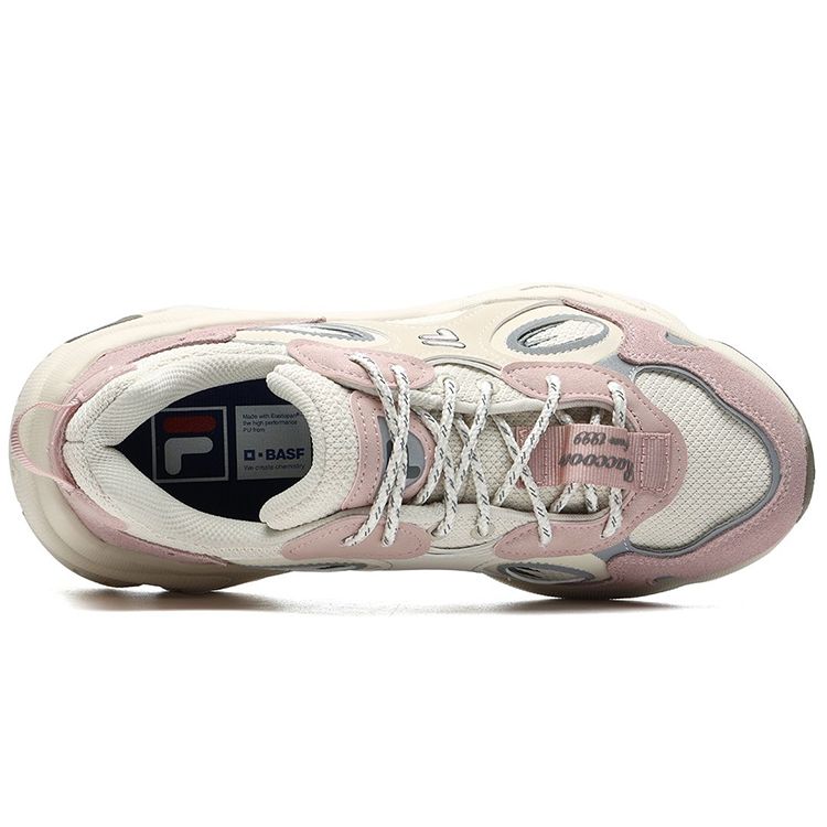 Fila Fusion Енот Универсальные Амортизирующие Прочные Низкие Папины Кроссовки Женская Кроссовка T12W217314FAM