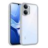 KEYSION Transparent Phone Case for VIVO Y11 5G Y11d Y21 5G 2026 Soft Silicone+PC Clear Shockproof Phone Back Cover for VIVO Y05
