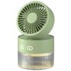Cross-Border USB Foldable Mini Desktop Cooling Fan with Humidifying Spray