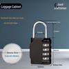 Mini Password Padlock for Gym, Cabinet, Dorm, Drawer, and Suitcase