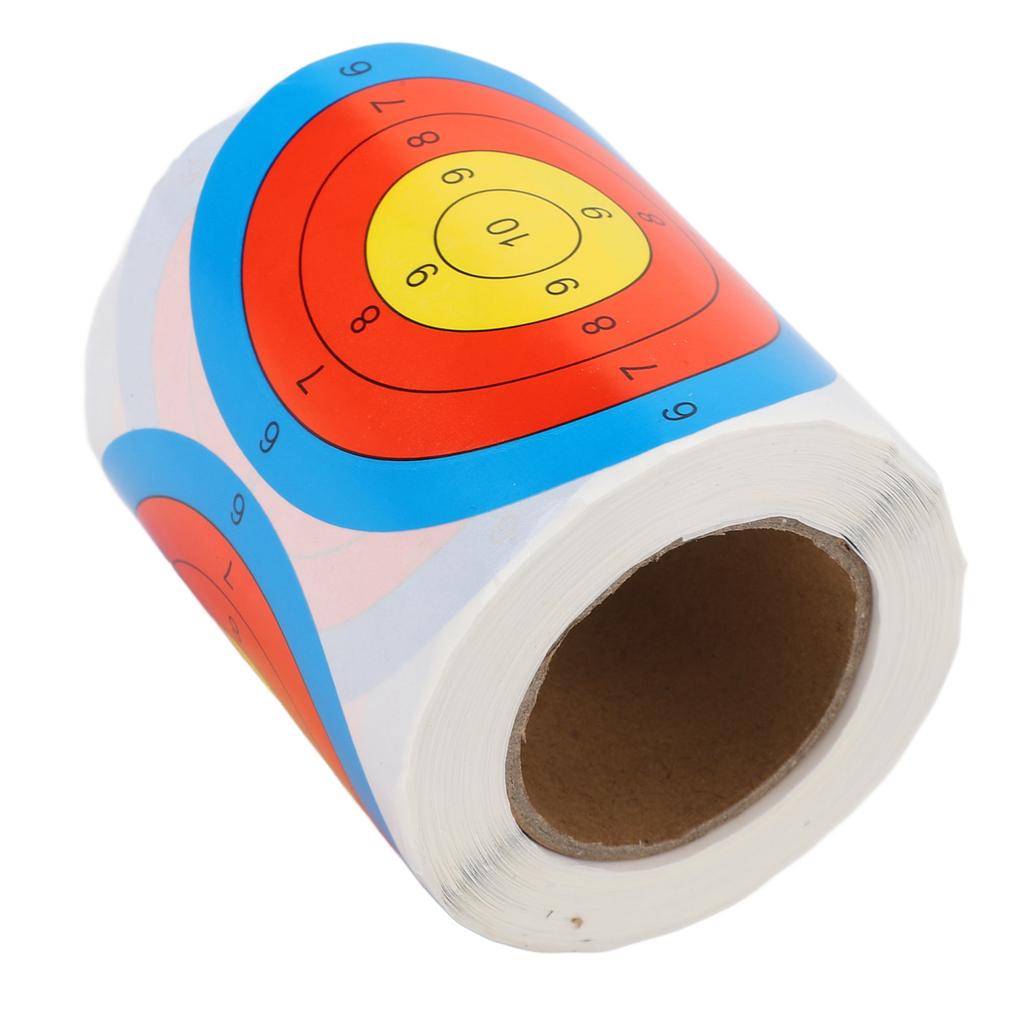 200pcs/Roll Shooting Target Sticker Universal Full Color Self Adhesive Shooting Target Paper for Tra